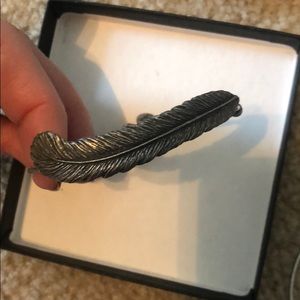 COPY - Alex and ani feather bracelet